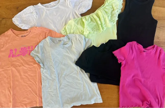 Lot de tshirts filles