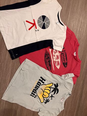 Lot tee shirt garcon