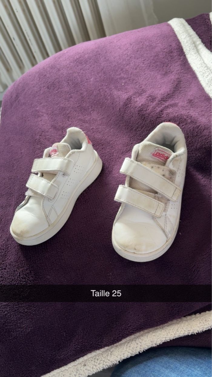 Baskets adidas fille