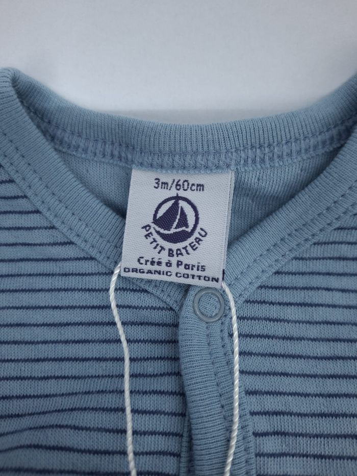 Coffret naissance Bleu Petit-Bateau/ Sergent Major - photo numéro 7
