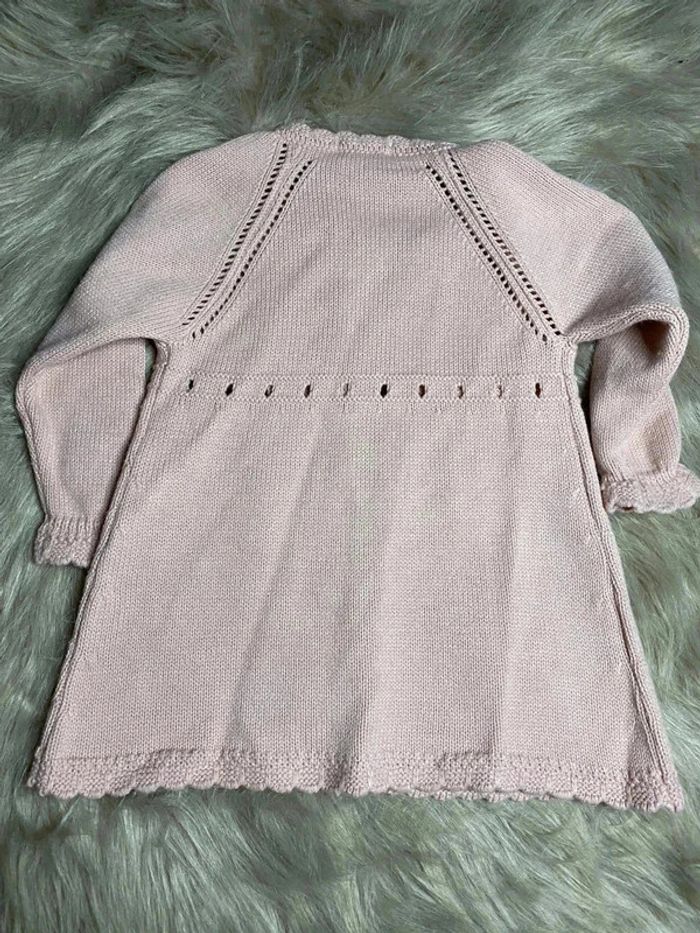 Gilet mi long rose - photo numéro 2