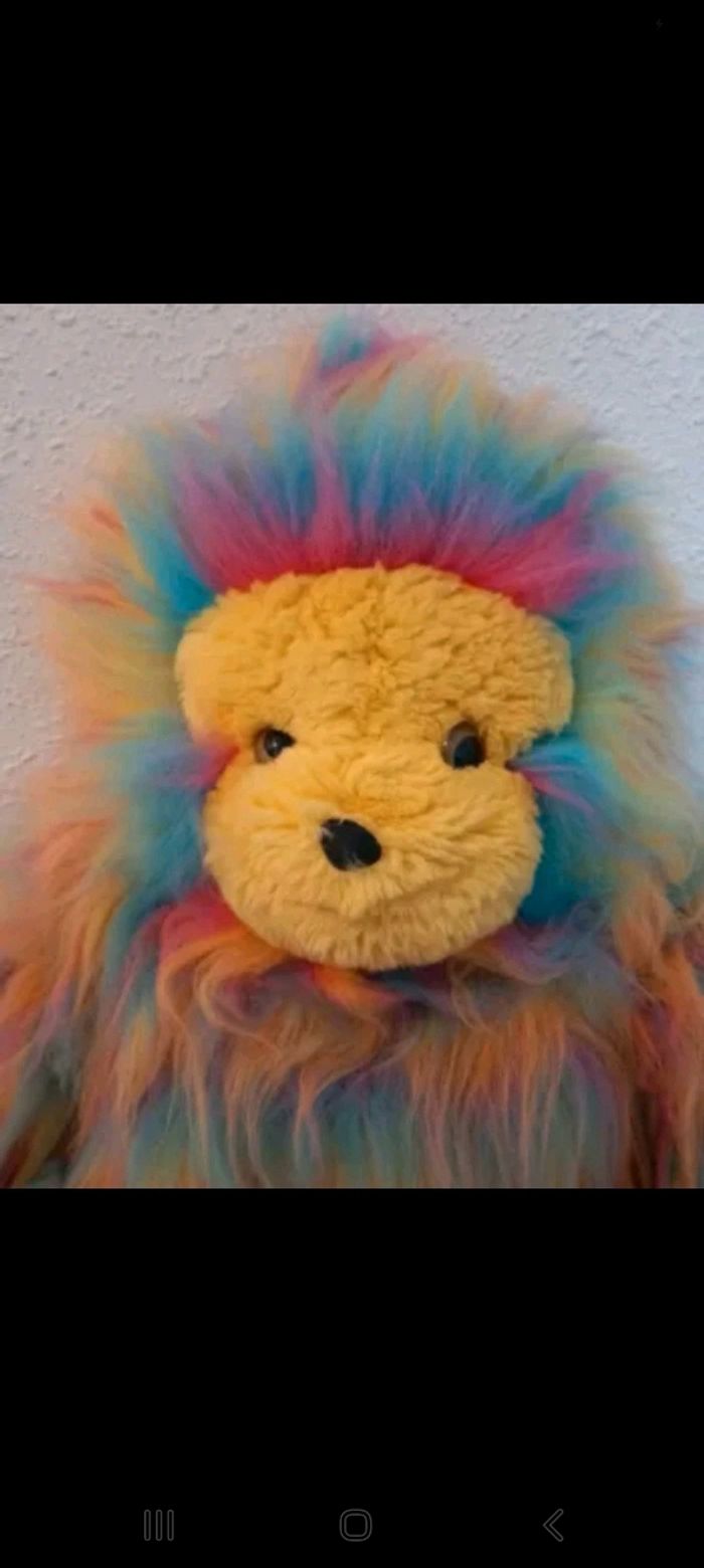 Peluche singe Ajena vintage 68cm multicolore - photo numéro 2