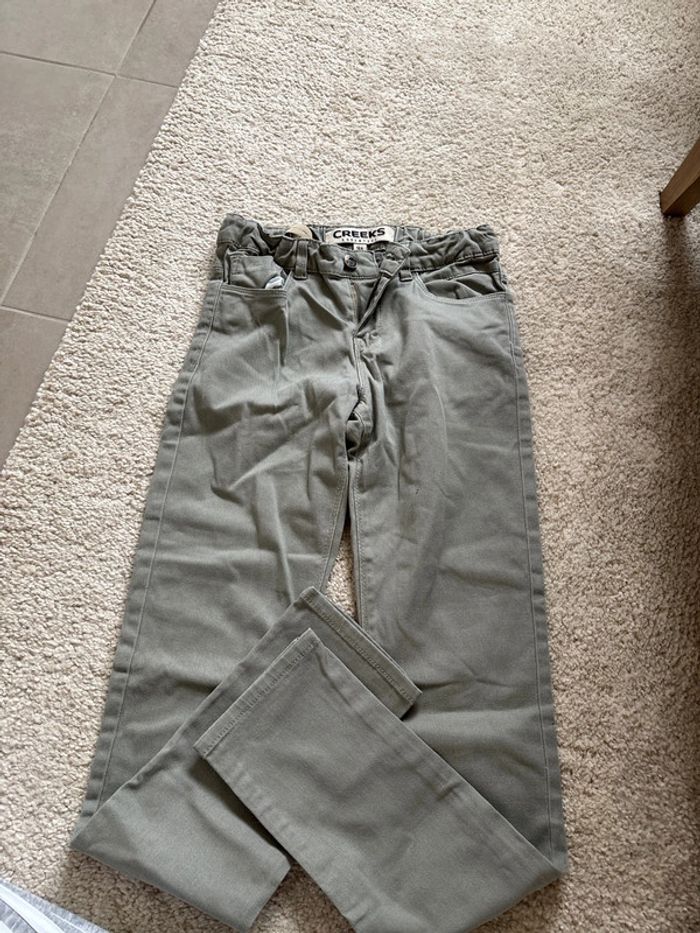 Pantalon vert creeks taille 12 ans - photo numéro 7