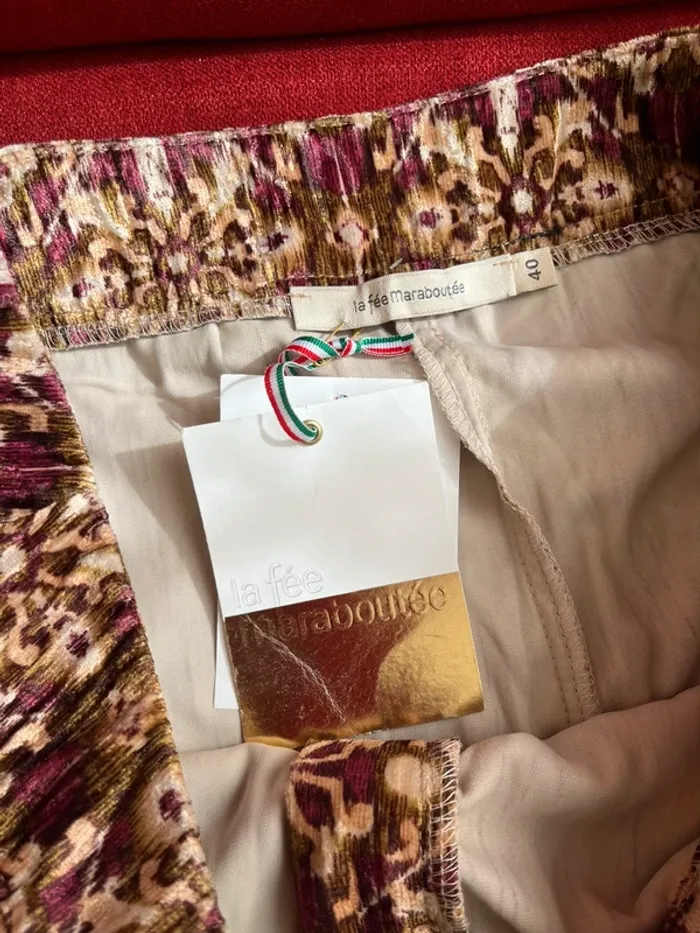Pantalon velours La Fée Maraboutée neuf - photo numéro 5