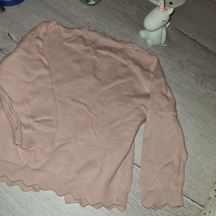 Gilet bébé fille rose 9-12 mois primark - photo numéro 4