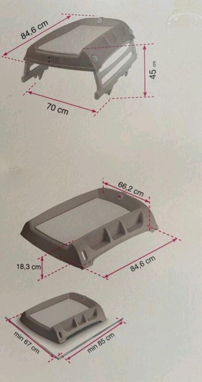 Table à langer pliable - photo numéro 5