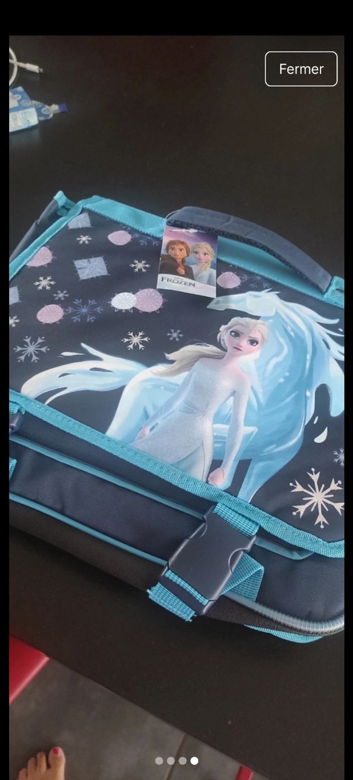 Cartable reine des neige