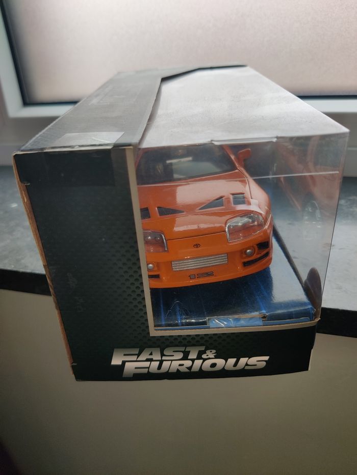 Voiture Fast & Furious Toyota Supra orange - photo numéro 4