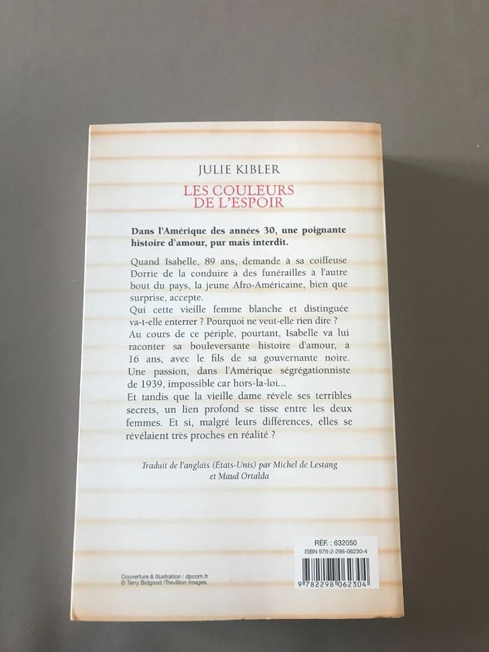Livre Les couleurs de l’espoir - photo numéro 2