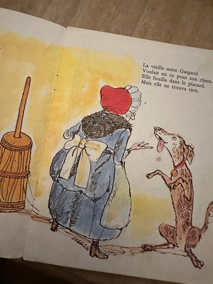 Un petit livre d’argent album ancien Le chien de la mère Gaspard éditions deux coqs d’or - photo numéro 4