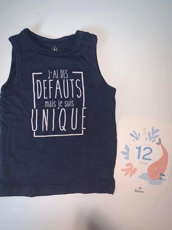 Tee shirt 12 mois