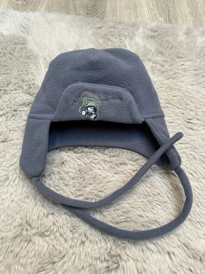 Bonnet polaire bleu 2-4 ans