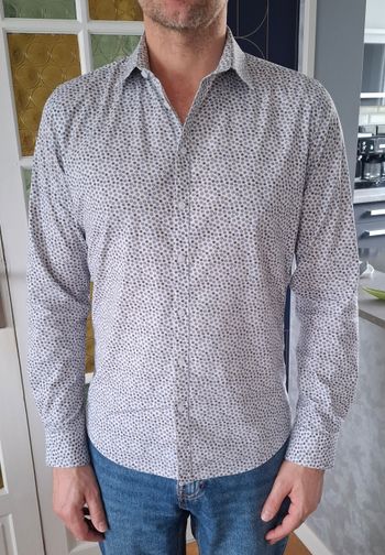 chemise DEVRED à motifs 