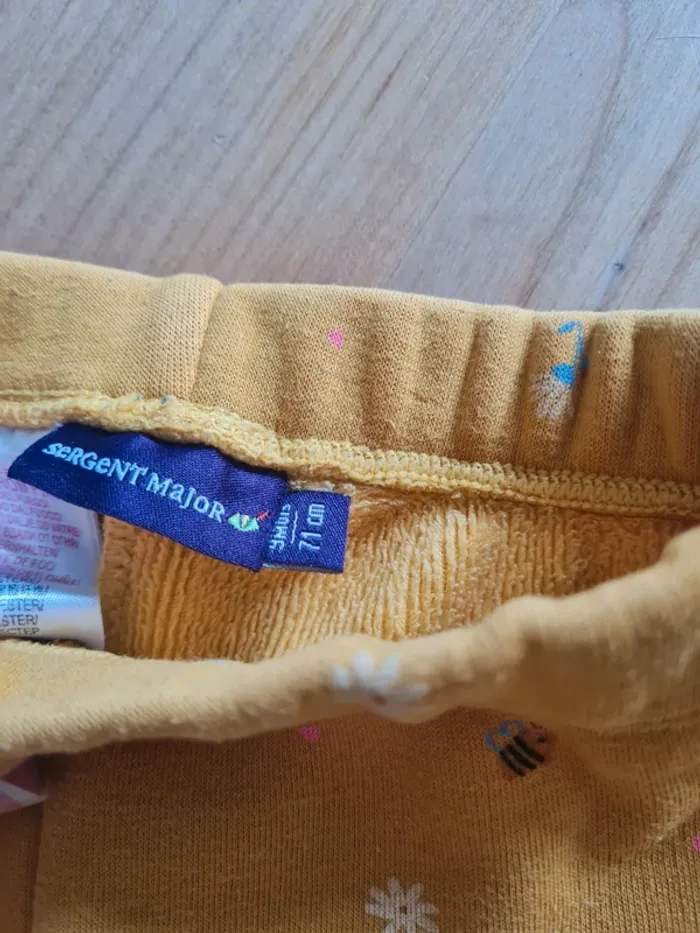 Pantalon polaire petites abeilles 9 mois Sergent Major - photo numéro 3
