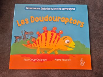 Livre enfants titre Les doudouraptors