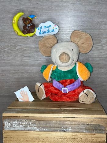 NOU123 doudou souris 🐭 nounours