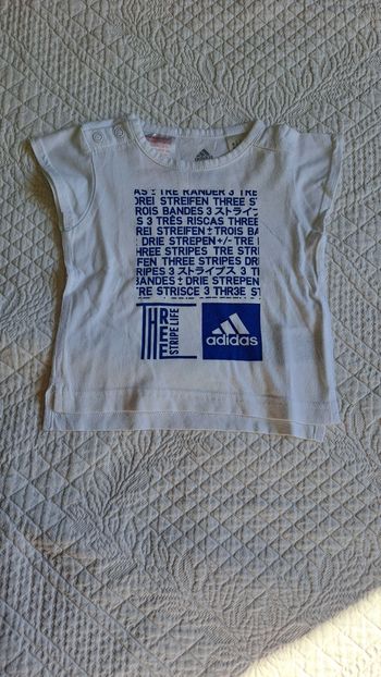 Tee-shirt Adidas 3 mois