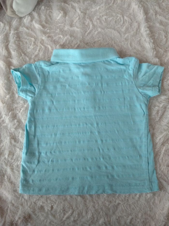 Polo tee shirt chemise manches courtes Garçon 18/24 mois Palmier Zeeman 100% coton - photo numéro 9