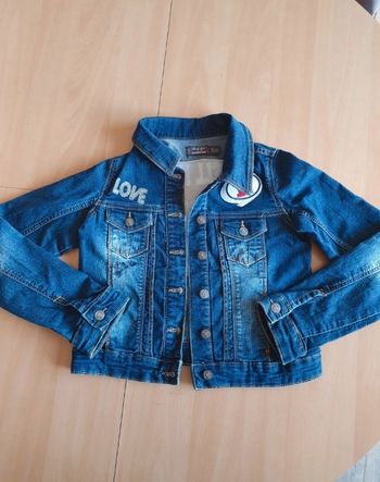 Veste en jean fille 12 ans