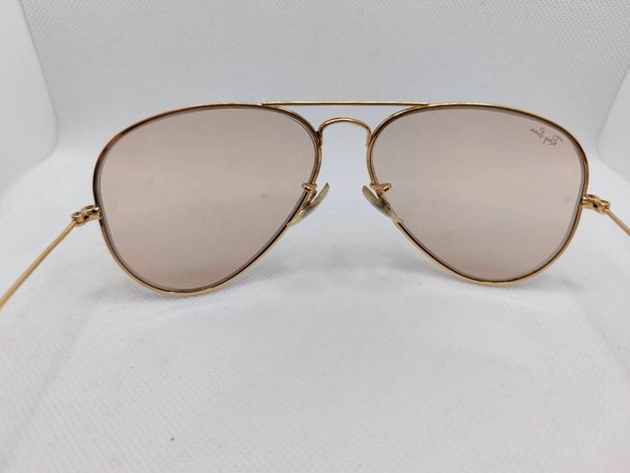 Lunettes de soleil Ray Ban Aviator Fabriquées aux USA dans les années 80 - photo numéro 2