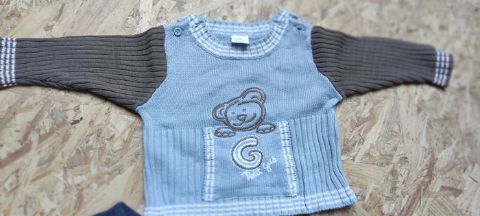 Pull garçon 6 mois ours