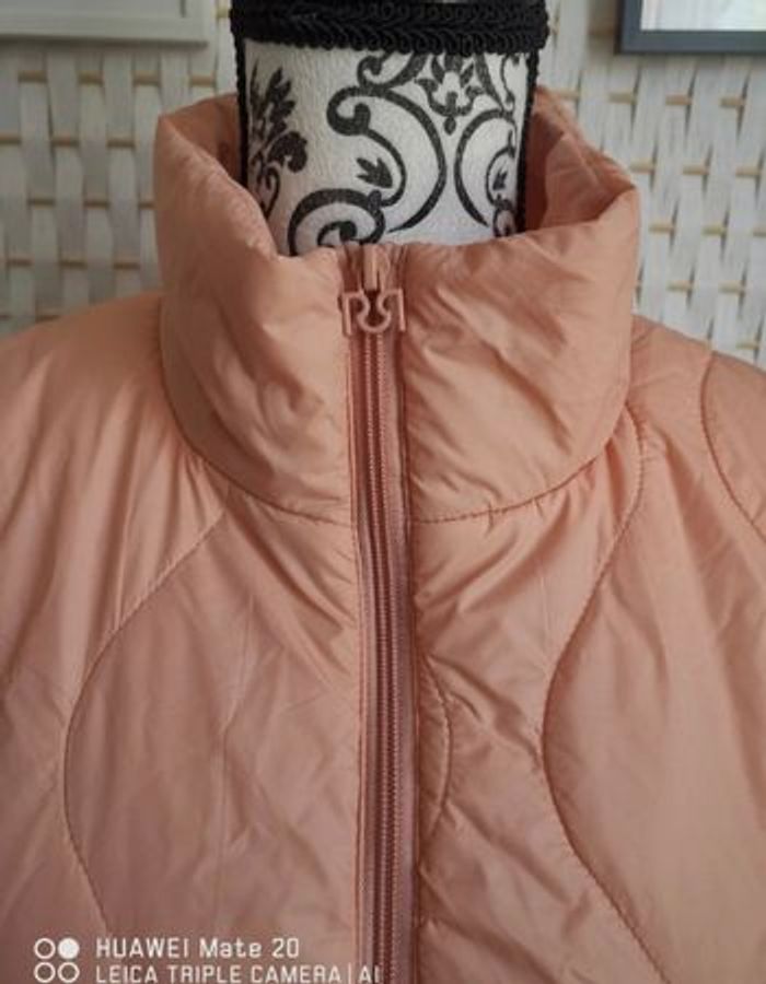 💕Jolie Doudoune longue sans manches Rose  Rinascimento - femme Taille M/ 38 💕 - photo numéro 4