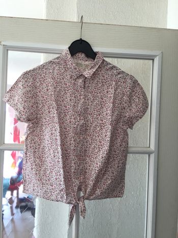 Chemisier MC à fleurs Zara