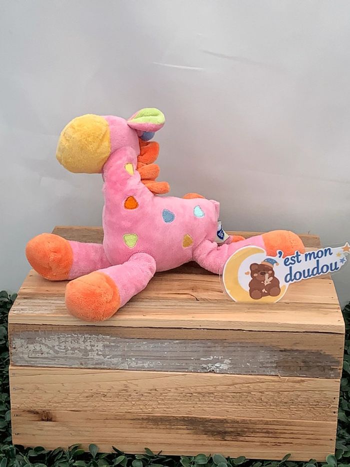 MD60 doudou girafe 🦒 mots d’enfants