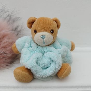 Kaloo plume mini patapouf ours: Aqua