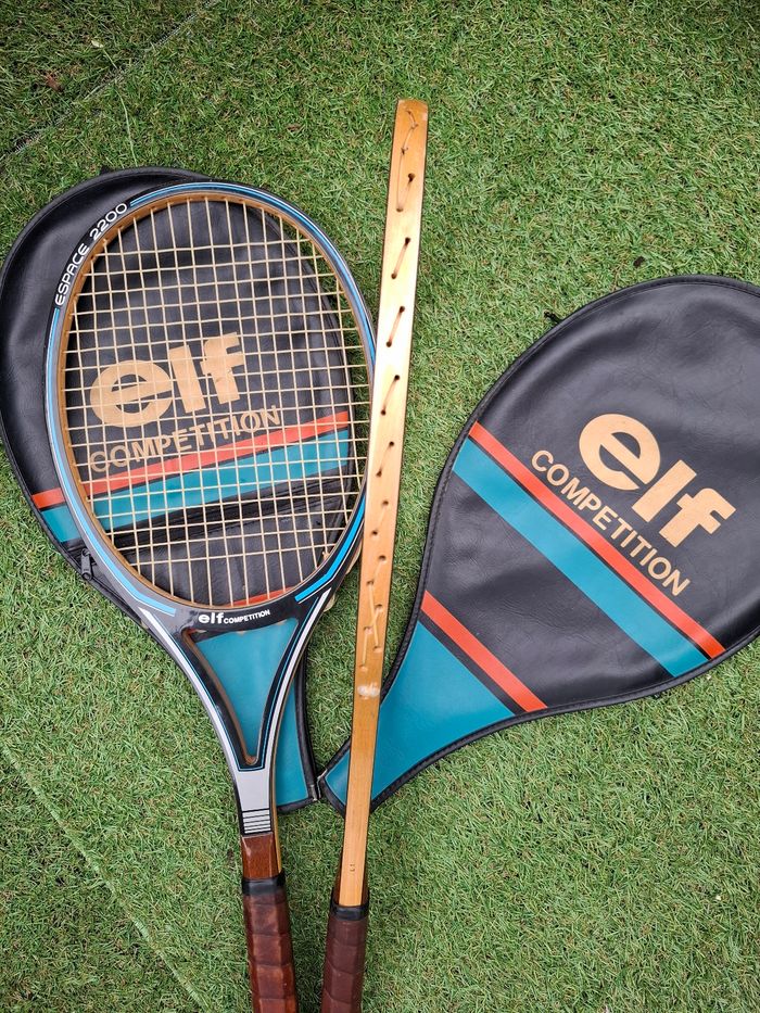 Raquettes de tennis vintage elf competition - photo numéro 3