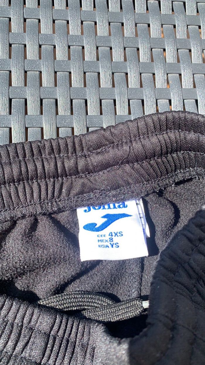 Pantalon survêtement sport foot Joma  noir 8 ans - photo numéro 5