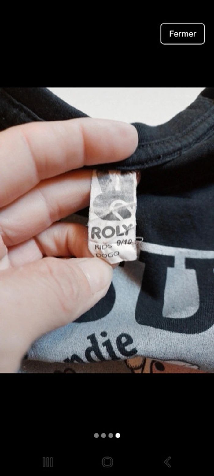 T-shirt noir j'suis accro à la Normandie - photo numéro 4