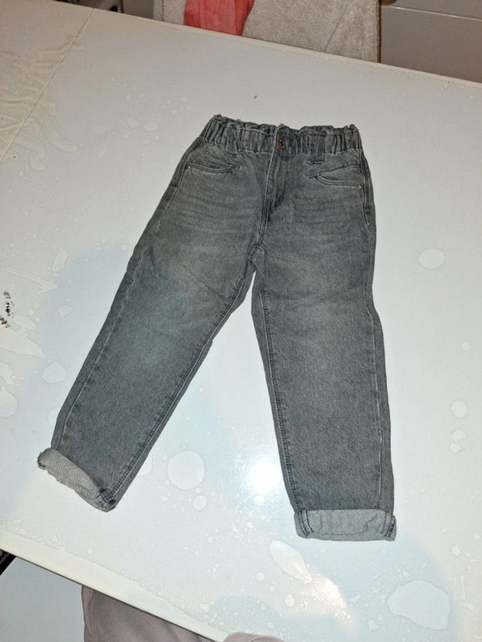 Jeans mom fille