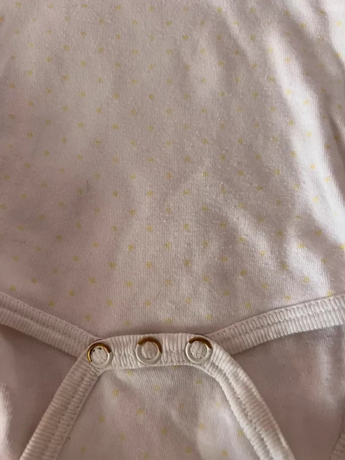 Lot de 7 bodys manches courtes - 9 mois - photo numéro 8