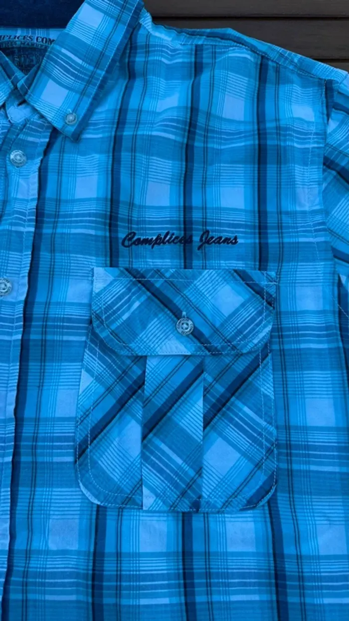 Chemise homme Complices Jeans – Taille XL - photo numéro 4