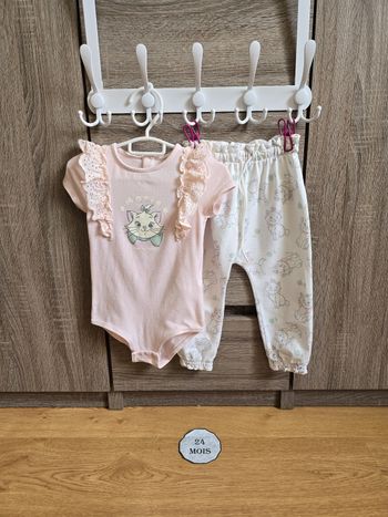Vêtement Bébé Fille - Ensemble Marie - Disney - 24 mois 86 cm