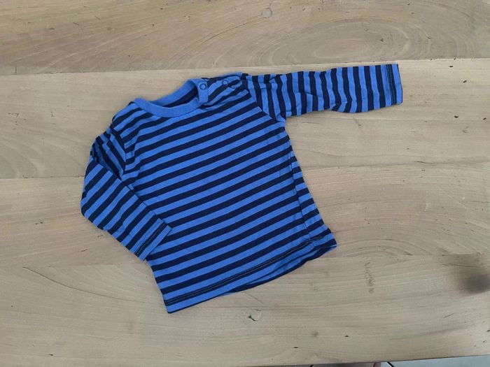 Lot de 6 t-shirts/ polo manches longues taille 6 mois garçon - photo numéro 4