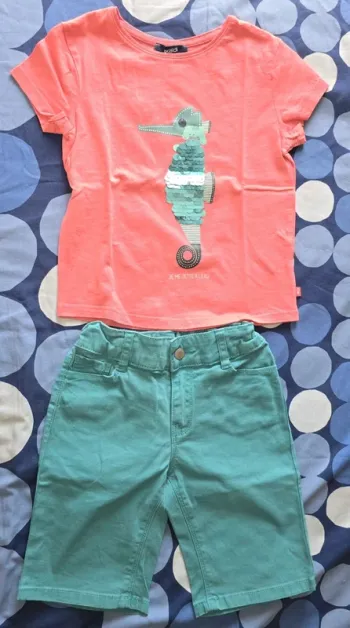 Bermuda/tee-shirt