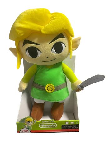 Peluche The Legend Of Zelda Link Jumbo 50 cm Jakks Pacific neuf