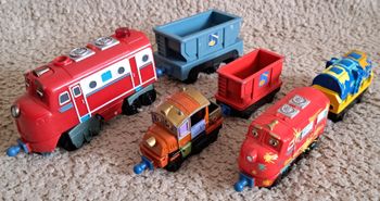 🚂 Lot de petits trains miniatures Chuggington 2010