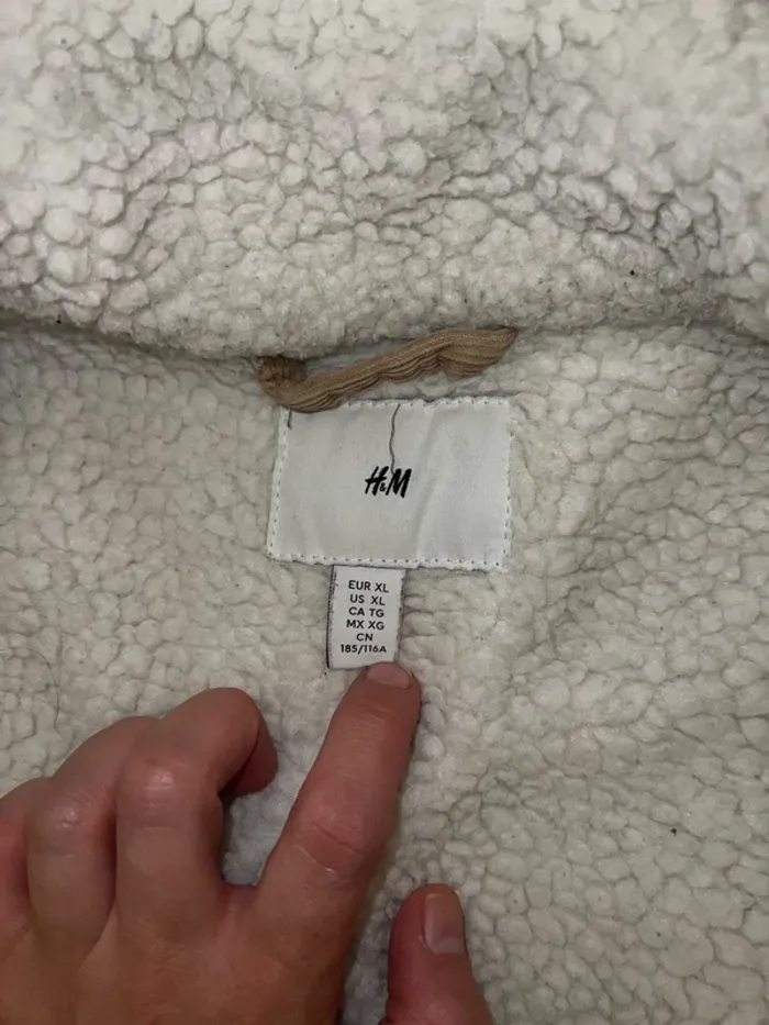 Manteau veste XL homme H&M tres bonne etat - photo numéro 4