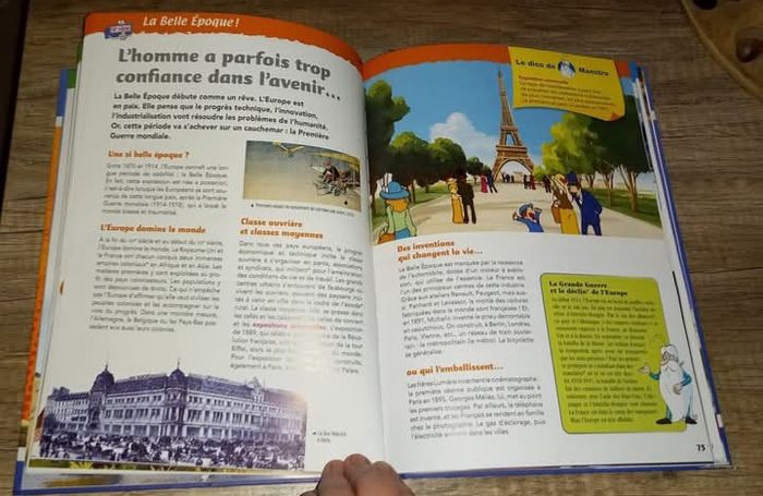 Il était une fois l'encyclopédie de l'humanité 
Hachette Jeunesse - photo numéro 4