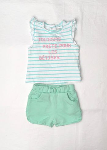 Ensemble t-shirt + short Orchestra 3 mois