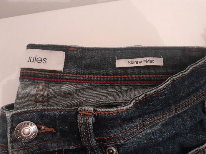 Lot de 2 jeans t.14 ans - photo numéro 2