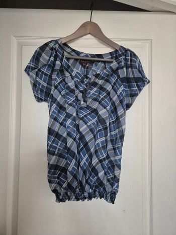 T shirt à carreaux