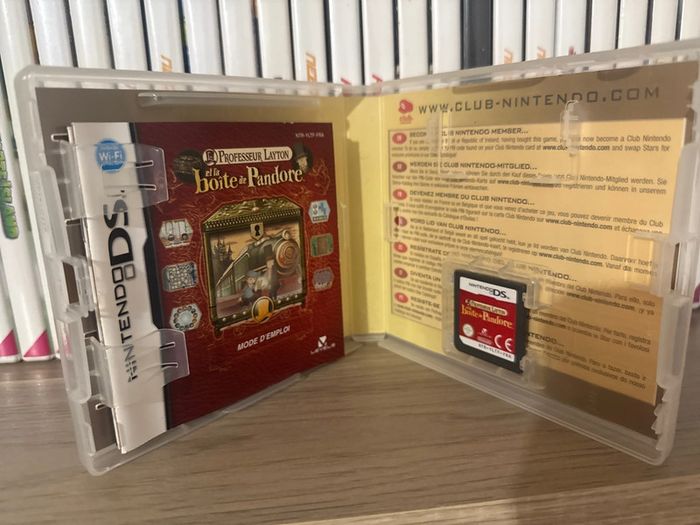 Professeur Layton et la boîte de Pandore jeu ds - photo numéro 2