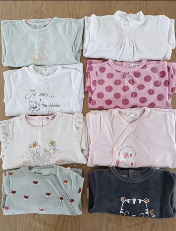 Lot pyjamas 6mois 