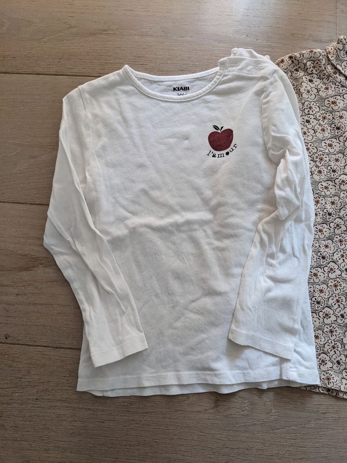 Lot de 2 t shirts coton bio 36 mois - photo numéro 3