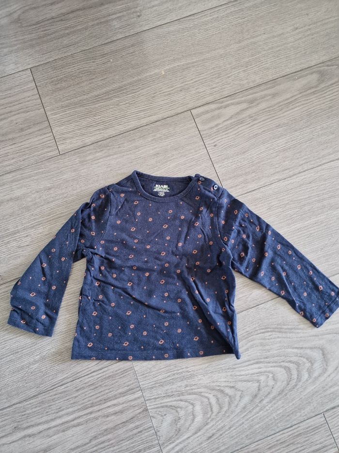 Lot de 6 tee-shirts légers manche longue garçon 18-24 mois - photo numéro 7