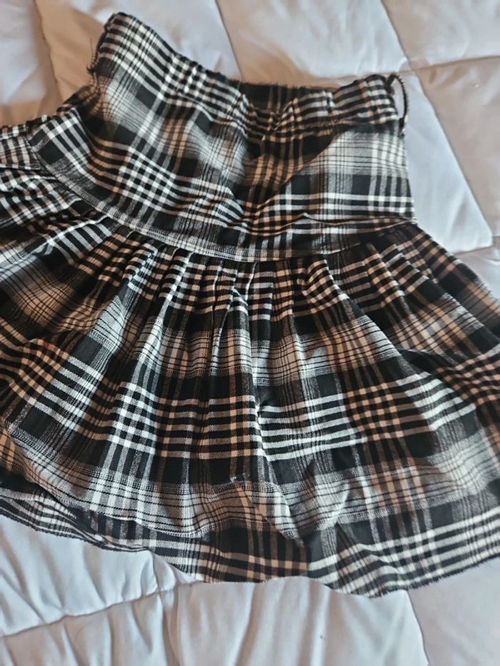 Jupe style écossais taille 8 ans - photo numéro 2